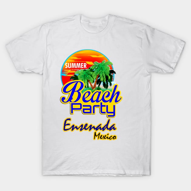 Ensenada, Mexican Riviera T-Shirt by dejava